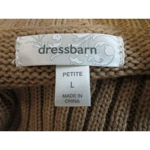 dressbarn Size Large Petite Womens Cowl Neck Sweater # 43-D - Picture 4 of 5